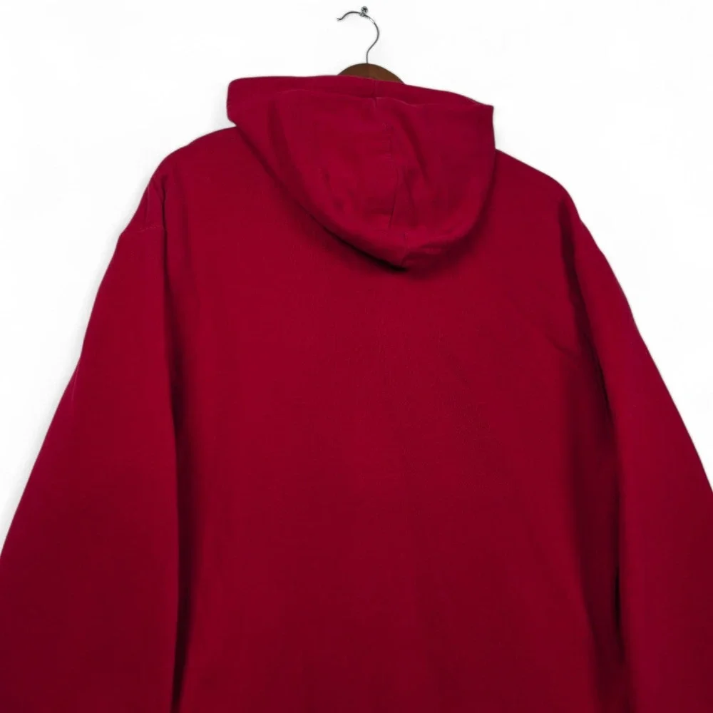 Jordan Essential Fleece Hoodie Mens‎ Medium Gym Red Jumpman Pullover FJ7774-687